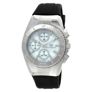 NWT Authentic Technomarine Cruise Chronograph Quartz White Dial Unisex Watch